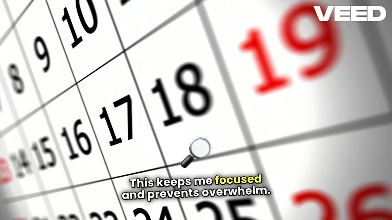 How to plan a day