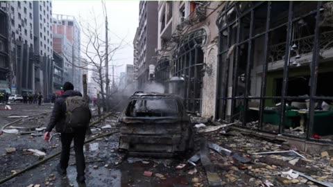 RUSSIA SH**TS OVER 250 DRONE MISSILES, AND BALLISTIC WEAPONS ON UKRAINE'S CAPITAL CITY KYIV