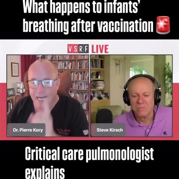 WHAT HAPPENS TO INFANTS' BREATHING AFTER VACCINATION