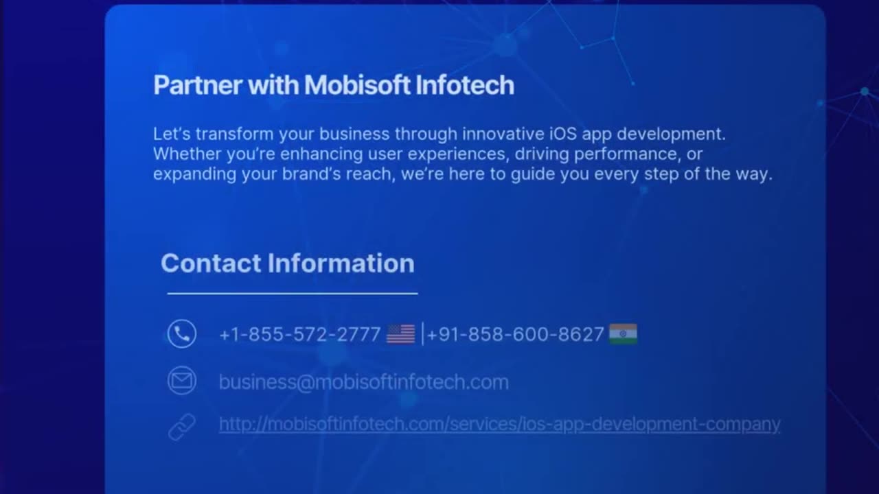 Custom iOS App Development Services for Startups & Enterprises