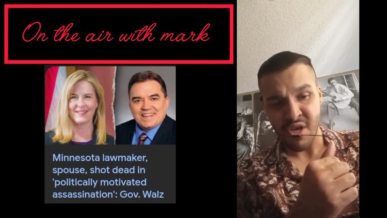 Myron needs to do more of these/Minnesota lawmaker assassinated