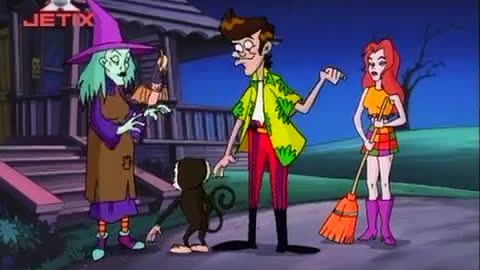 Ace Ventura Pet Detective Animates Series - Spanked Witch