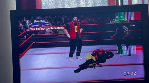 Paul Burchill Vs Mick Foley