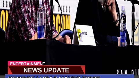 George Lucas Makes First Appearance at Comiccon