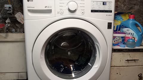 Bedding Cycle w/ Pre-wash Option on Front Load Washer Model# WD100C-Date: 11/15/2020