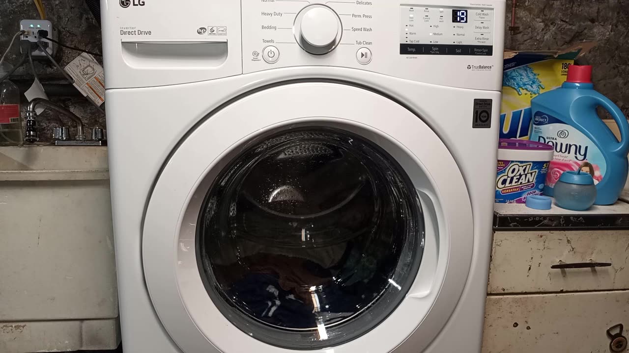 Bedding Cycle w/ Pre-wash Option on Front Load Washer Model# WD100C-Date: 11/15/2020