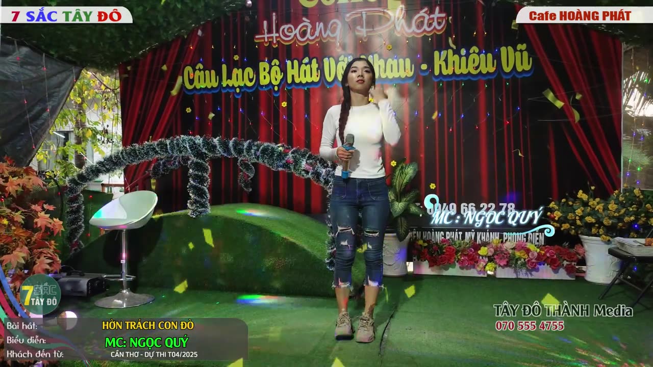 HỜN TRÁCH CON ĐÒ- MC_ NGỌC QUÝ _ 7 Sắc Tây Đô