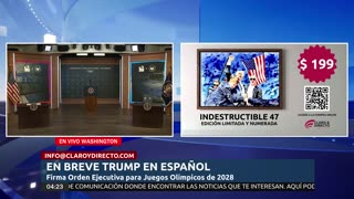 EN VIVO EN ESPAÑOL: Trump firma la orden ejecutiva para los Juegos Olímpicos de 2028
