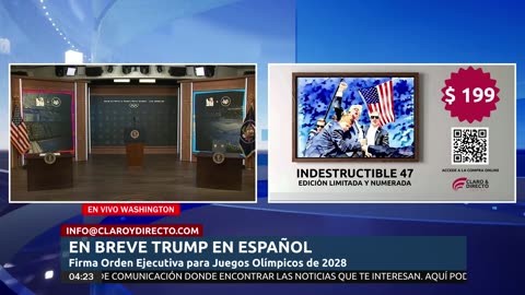 EN VIVO EN ESPAÑOL: Trump firma la orden ejecutiva para los Juegos Olímpicos de 2028