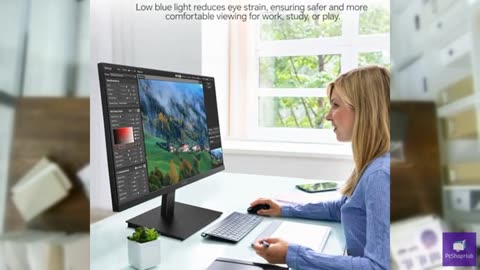 KOORUI 22 Inch Computer Monitor Full HD 1080P 100Hz PC Gaming Screen VA Panel Ul