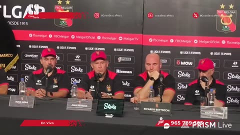 Juan Reynoso vuelve a casa 🔴⚫ Presentación oficial como DT del FBC Melgar