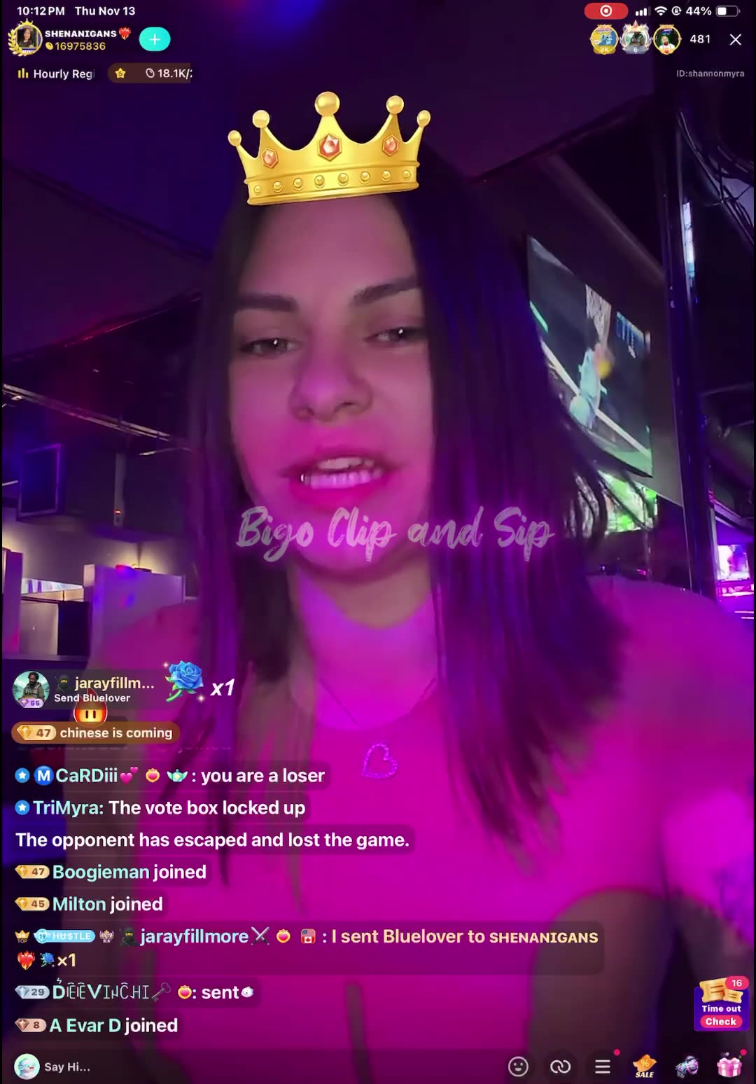 Shenanigans at the strip throwing shade at the content house cast 11/13/25 #bigoclipandsip