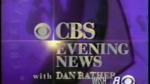 September 23, 1996 - Promo for 'CBS Evening News with Dan Rather'