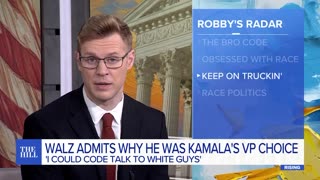 Tim Walz ADMITS He Was Kamala’s VEEP To ‘Code Talk To White Guys’?! Robby Soave