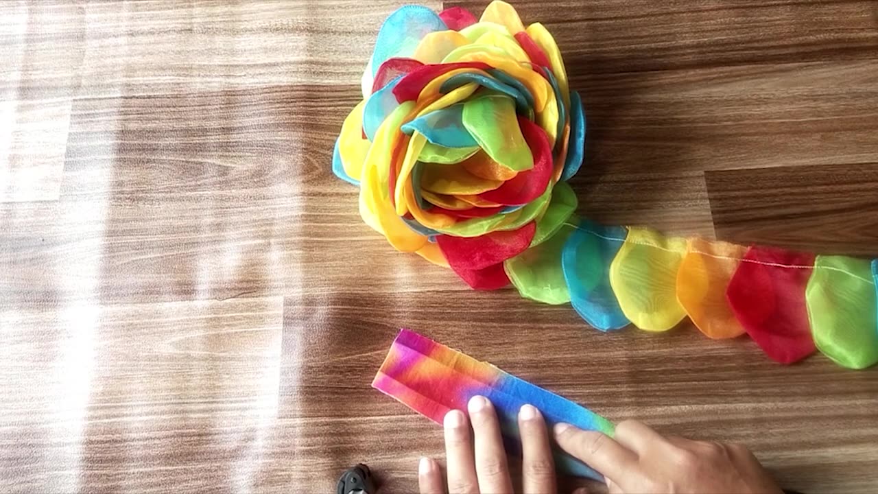 Diy designer dopatta