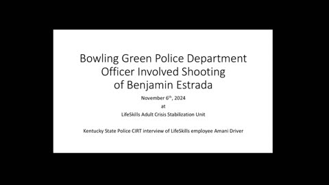 KSP CIRT interview of Lifeskills employee Amani Driver