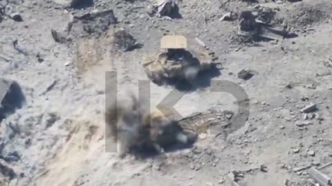 “Footage from an Israeli drone shows Palestinian resistance fighter emerging from rubble, firing a Yassin 105, planting a Shuath explosive on two tanks and escaping under bombardment.”