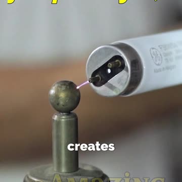 Tesla Coil: Wireless Fluorescent Glow ⚡