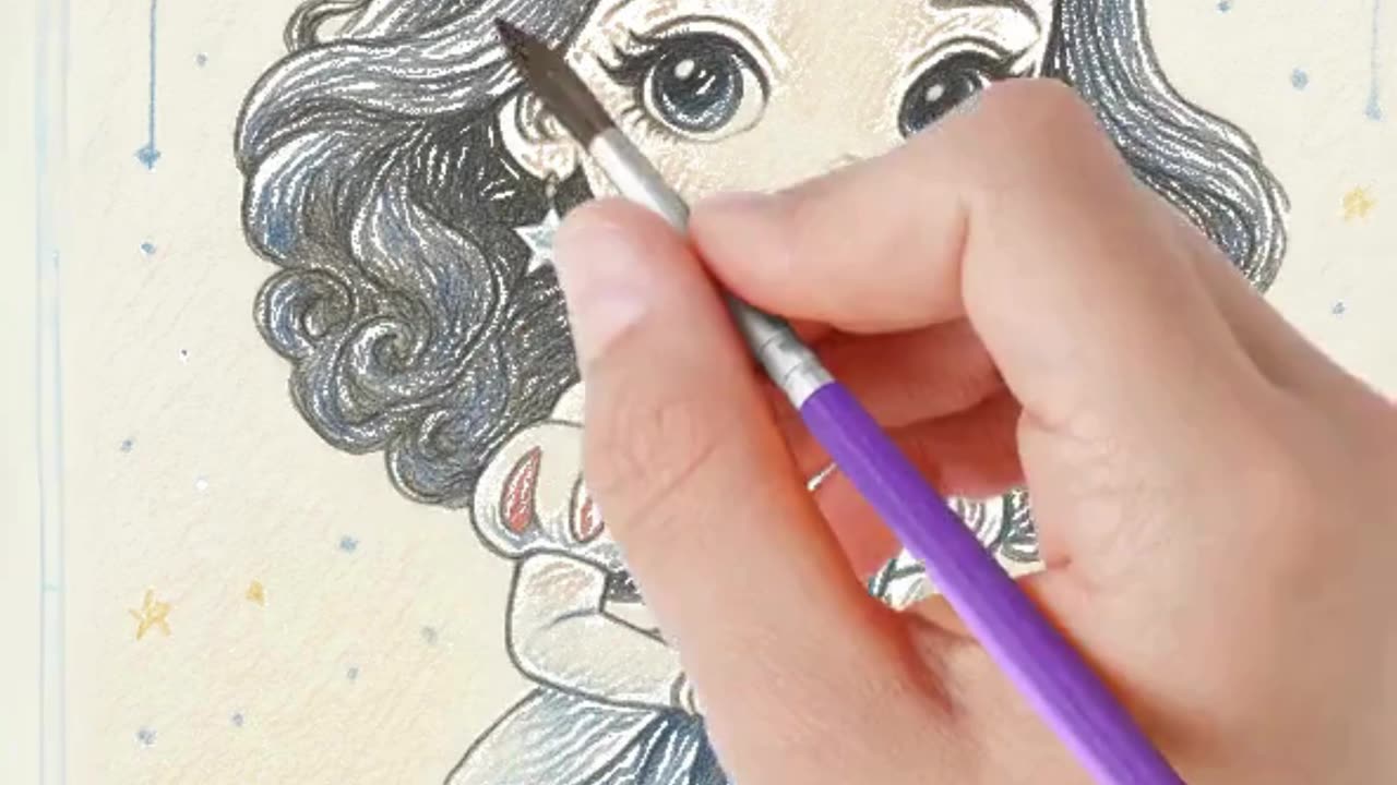 👑 Draw a Princess in Just 60 Seconds! Easy Sketch Tutorial ✏️ #PrincessDrawing #QuickSketch