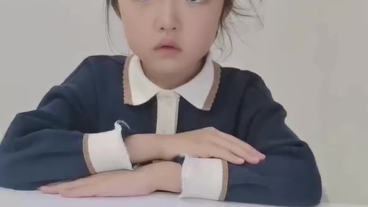 Days of the week in English by Chinese kid