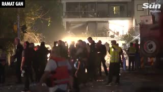 Islamic Republic launches missiles at Israel after 'revenge' vow over nuclear site attacks,