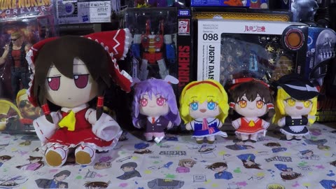 Touhou Project Nui Pal Mini plush mascot set