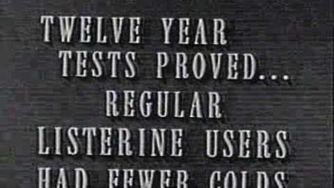 Commercial - Listerine Mouthwash w Gale Storm Show opening 1959