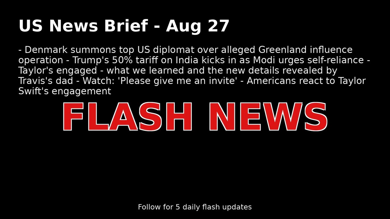 News flash h24