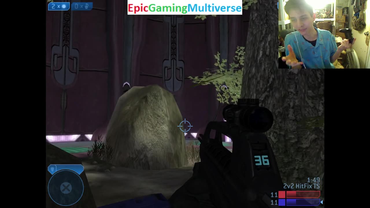Halo 2 Online Multiplayer Match #8 With Live Commentary