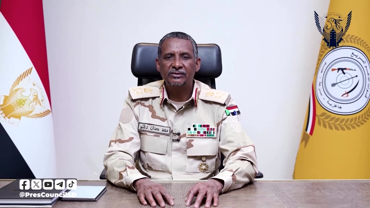 Sudan's RSF paramilitary says it will enter into a ceasefire