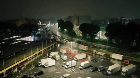 Midnight Heavy rain / mezzanotte Pioggia intensa