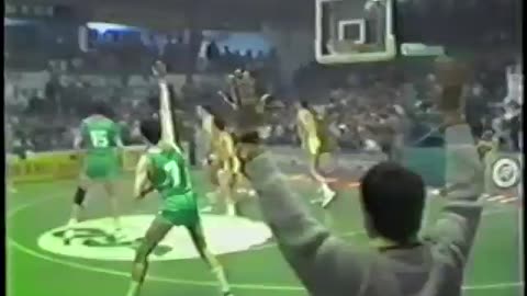 "Magia Huesca vs Licor 43" Liga ACB 1985/86 (29 de Marzo, 1986) en español