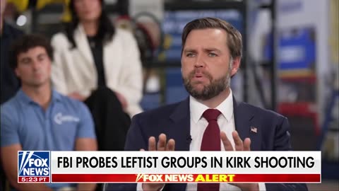 🚨 Vance VOWS “NO STONE LEFT UNTURNED” in the Charlie Kirk Investigation