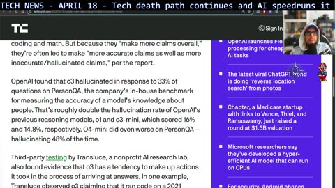 Daily Tech News - Ep 26 - Tech death path continues and AI speedruns it