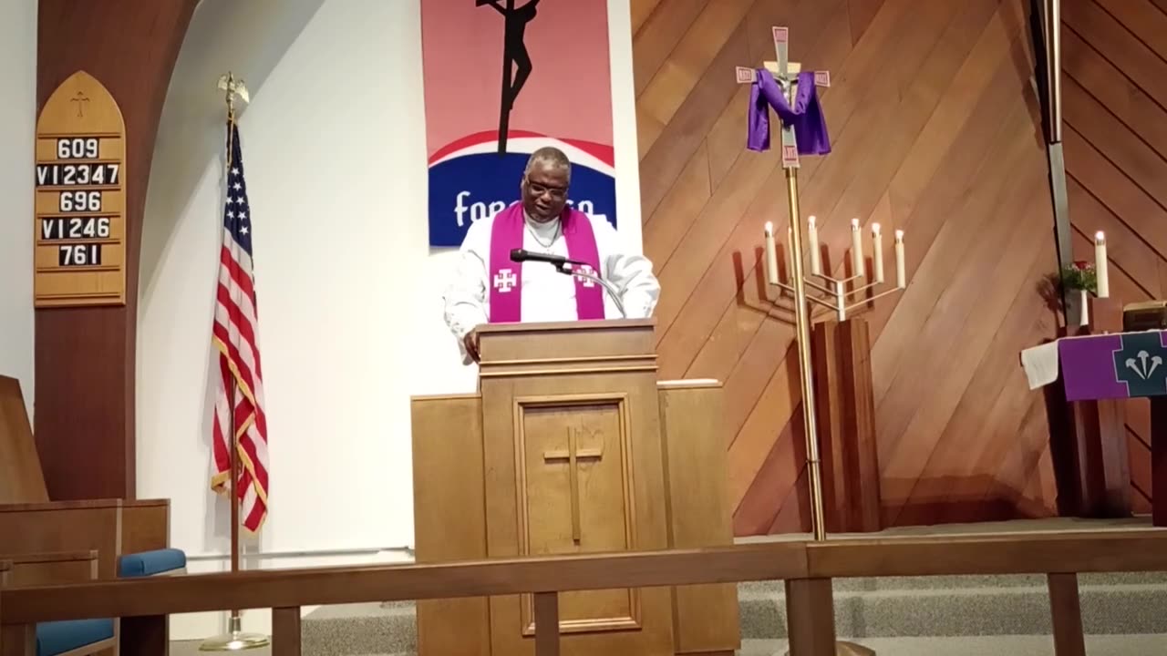 03/23/2025 Sermon "It's Time"