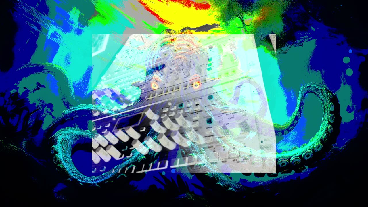 Experimental 04 Live Korg Modules, Push 3, Improv Drone Radar jammer