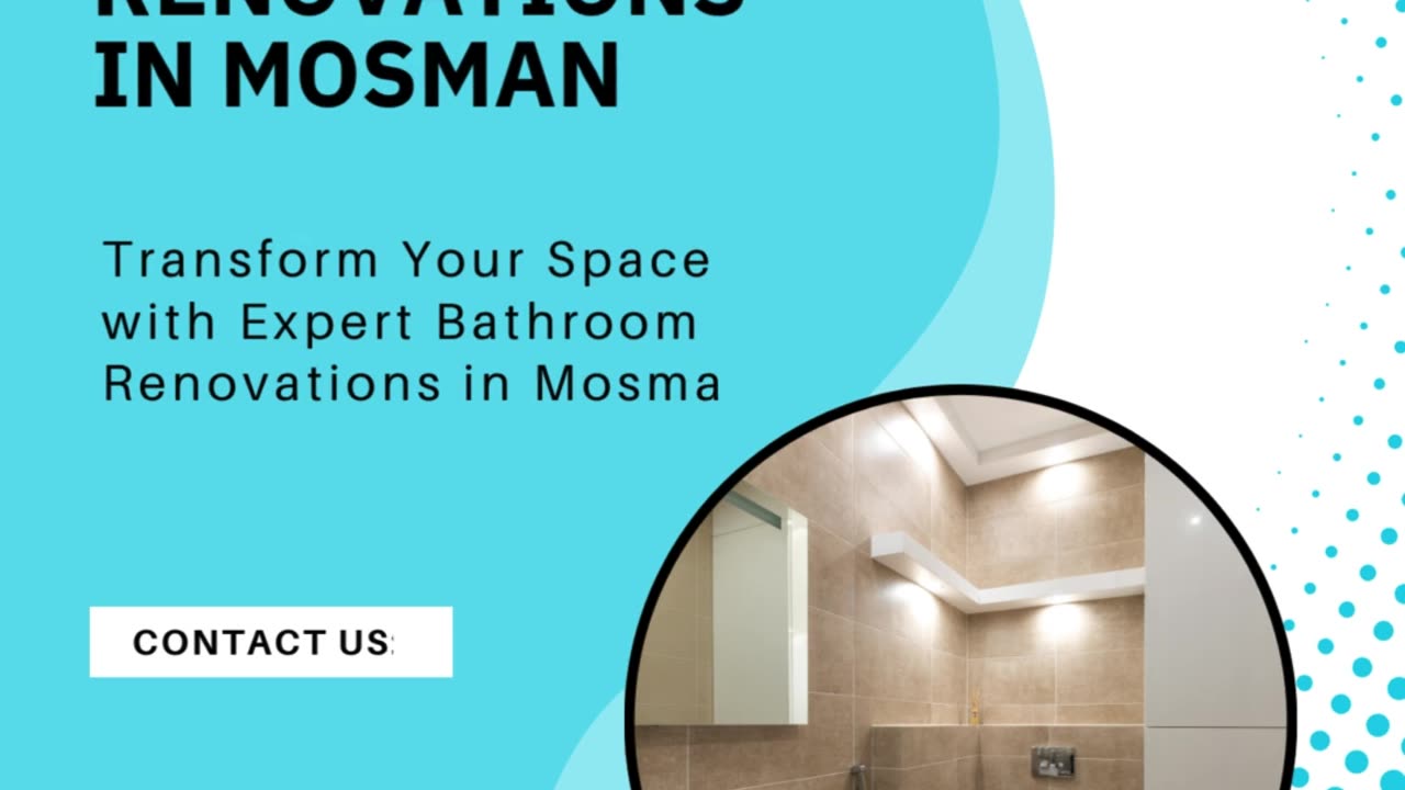 Transform Your Space with Expert Bathroom Renovations in Mosman