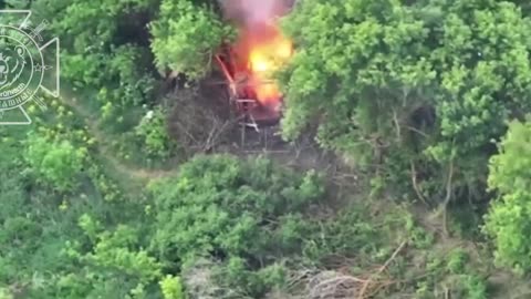 💥🚜 Ukraine Russia War | Russian FPV Drone Wipes Out Ukrainian SPG Near Muravskoye | RCF