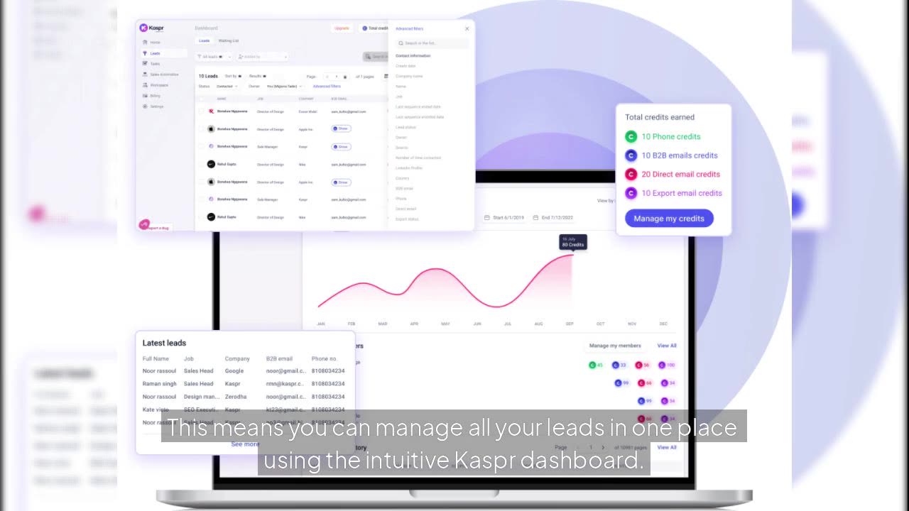 Kaspr for Sales & Recruitment: Get 500M+ Verified Contacts & Book More Meetings Fast