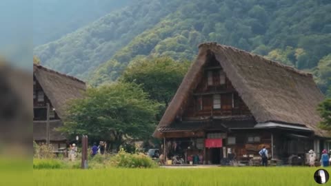Gokayama Village UNESCO World Heritage Site Nanto, Toyama Japan