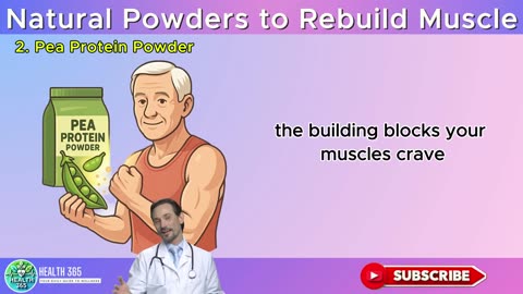 Top 5 Natural Powders to Rebuild Muscle After 60