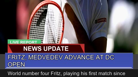Fritz Medvedev Advance at Dc Open