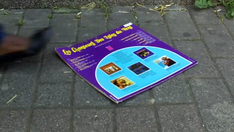 Vinyl Trampled by Public 1 - Candid