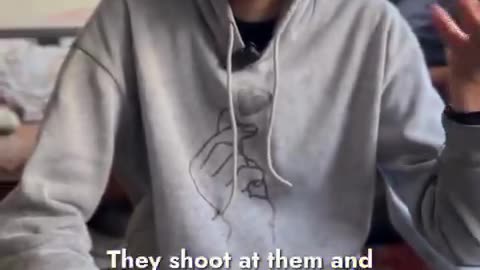 He was hit by shrapnel while heading to collect aid