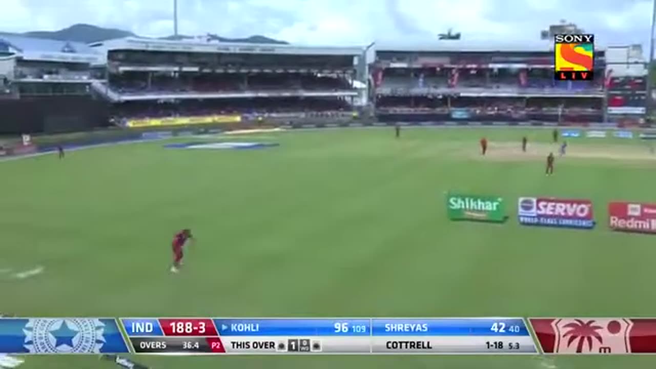 Virat Kohli Century vs West Indies