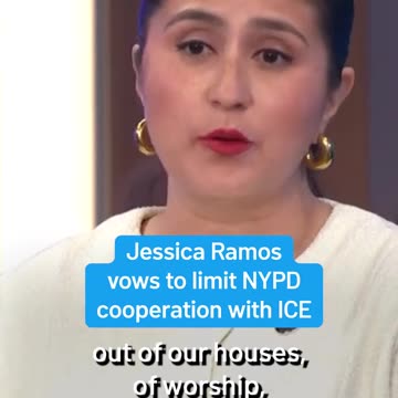 Sen. Jessica Ramos is running for NYC Mayor, and her platform is: "We have to keep ICE out."