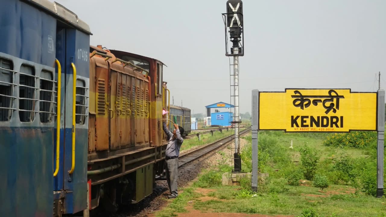 Train journey in india by Indian Railways narrow gauge