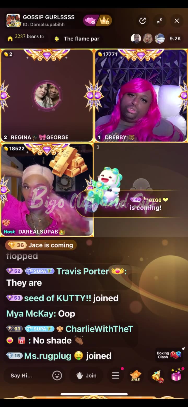 Gossip Gurls segment ft who flopped-Liyah n Charlie join about show 9/18/25 #bigoclipandsip