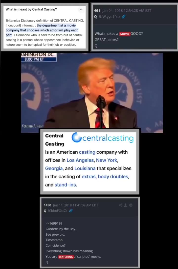 Donald Trump Central Casting