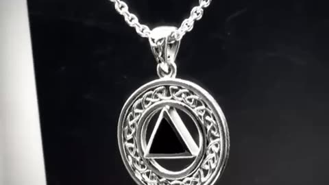 A.A. Recovery Jewelry by Peter Stone – Strength, Healing & Sobriety in Sterling Silver